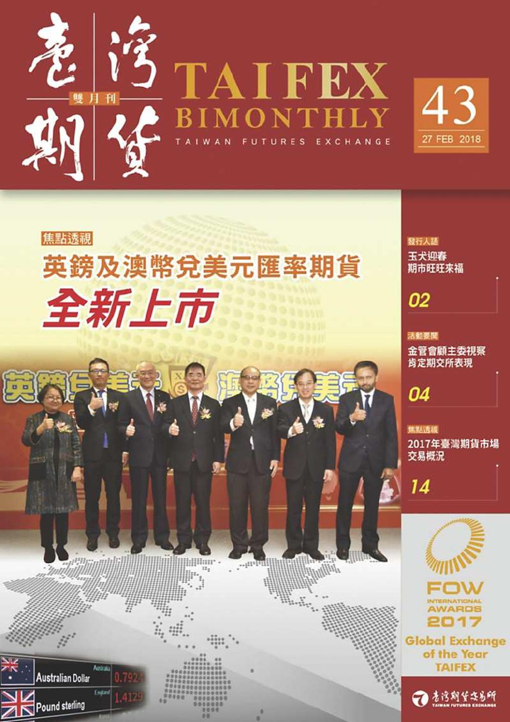 英鎊、澳幣兌美元匯率期貨交易期交所有獎- 日報- 工商時報