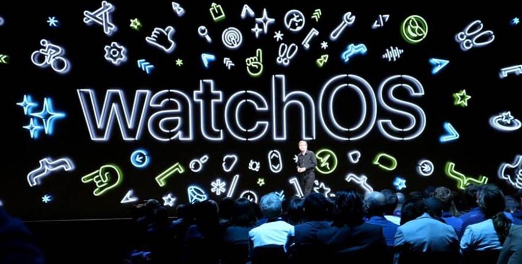 適用於 Apple Watch 的最新系統 watchOS 6 正式發表，現已釋出開發者預覽版，正式版預計秋季推出。圖：黃慧雯攝