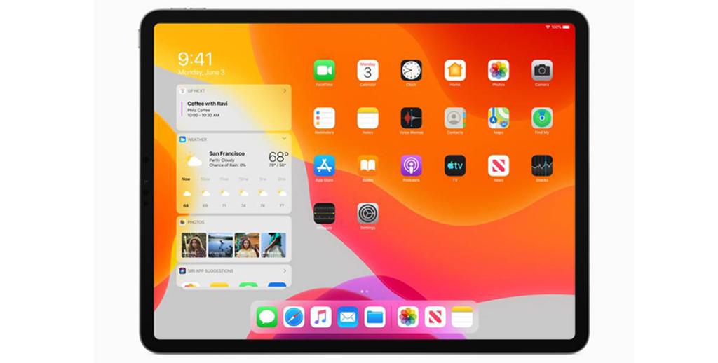 蘋果今年針對 iPad 推出專屬系統「iPadOS」。圖：翻攝蘋果官網