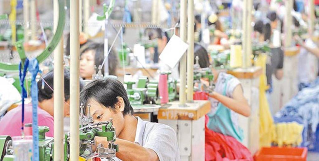 東莞外貿企業受衝擊，紛轉單東南亞。圖：新華社
