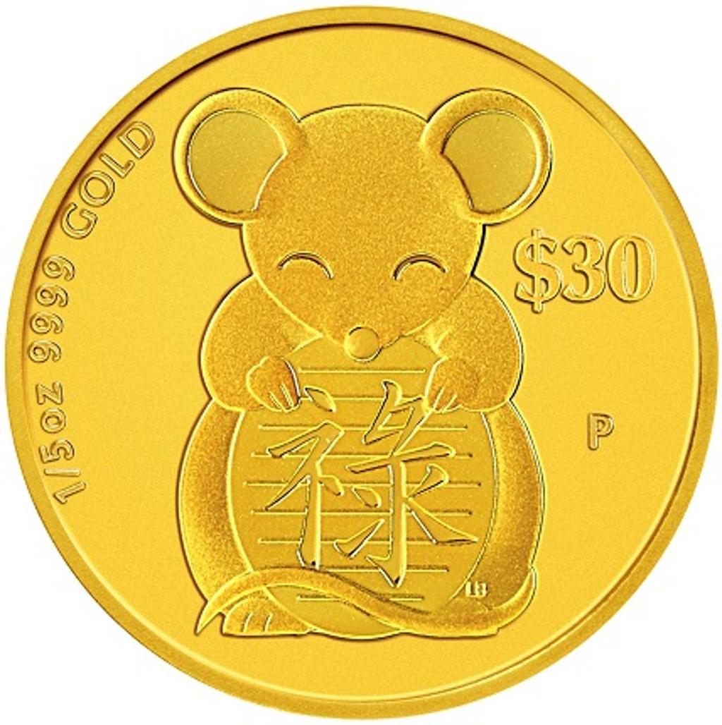 澳洲「錢鼠聚財」精鑄紀念金幣 限量發行1500套 - 商情 - 工商時報
