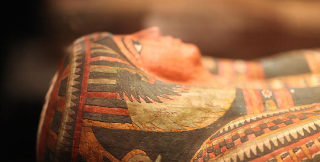 m181 海洋堂 大英博物館 Mummy the inside story フィギュア ◇ ミイラ