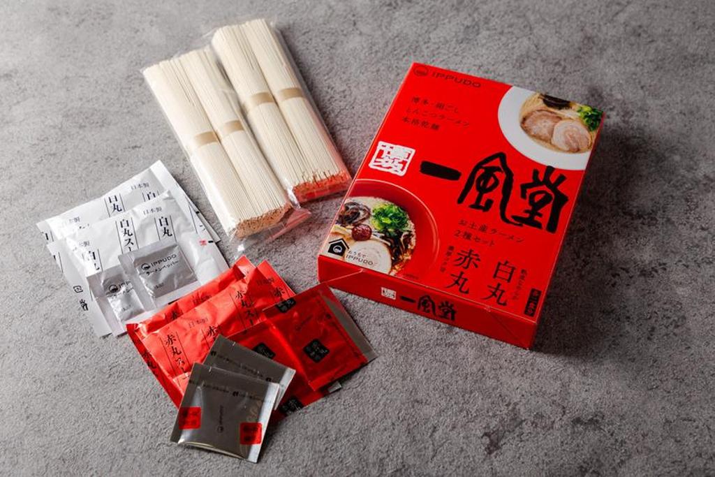 慶競集團創業35年，台灣一風堂引進日本直送豚骨拉麵禮盒，將於10月16日開賣。圖／一風堂提供