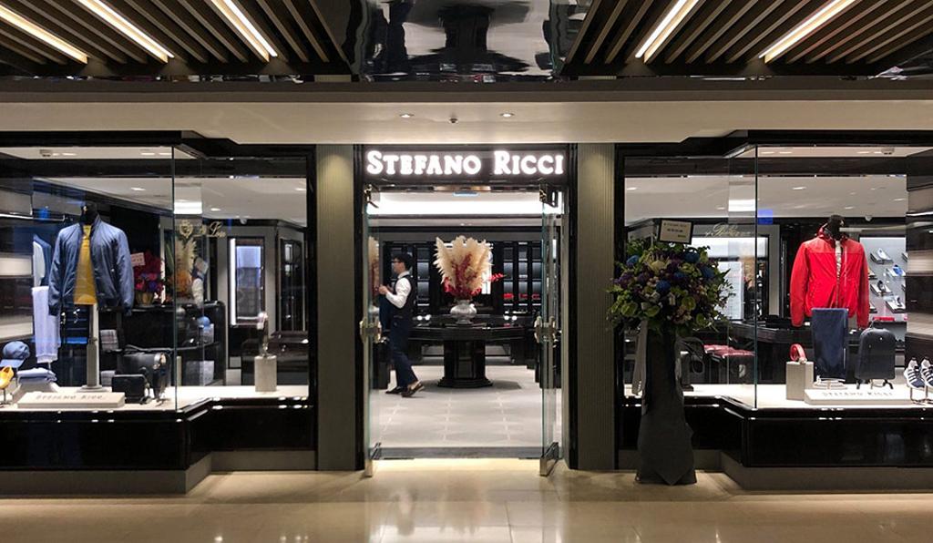 義大利頂奢紳裝品牌Stefano Ricci於晶華酒店B1麗晶精品盛大開幕。圖/業者提供