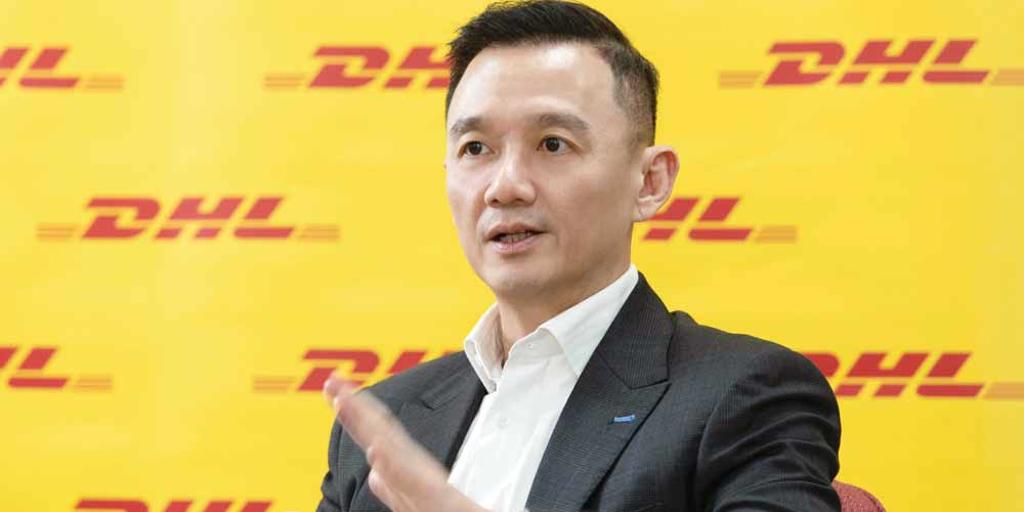 DHL台灣公司總經理黃湧君指出，新冠肺炎疫名運送對運輸物流業將是一大挑戰。圖／業者提供