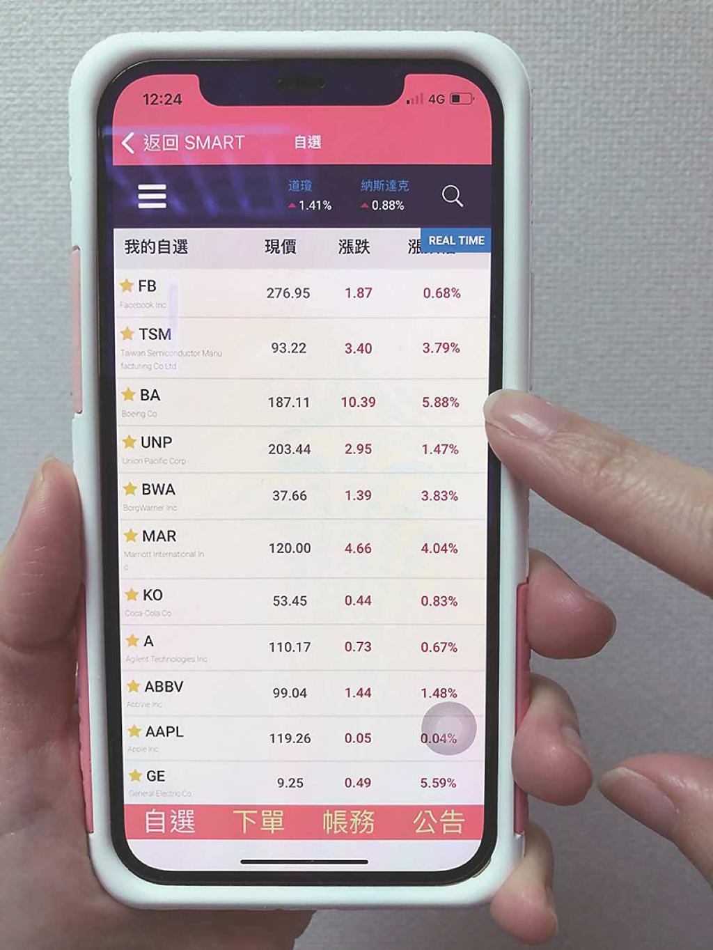 日盛美股通看盤軟體全中文介面- 日報- 工商時報