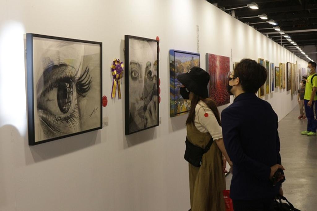 「國際藝術家大獎賽」參賽者獲得首獎的藝術家，將可獲得「2022 台北新藝術博覽會」展位。圖／台北新藝術博覽會提供