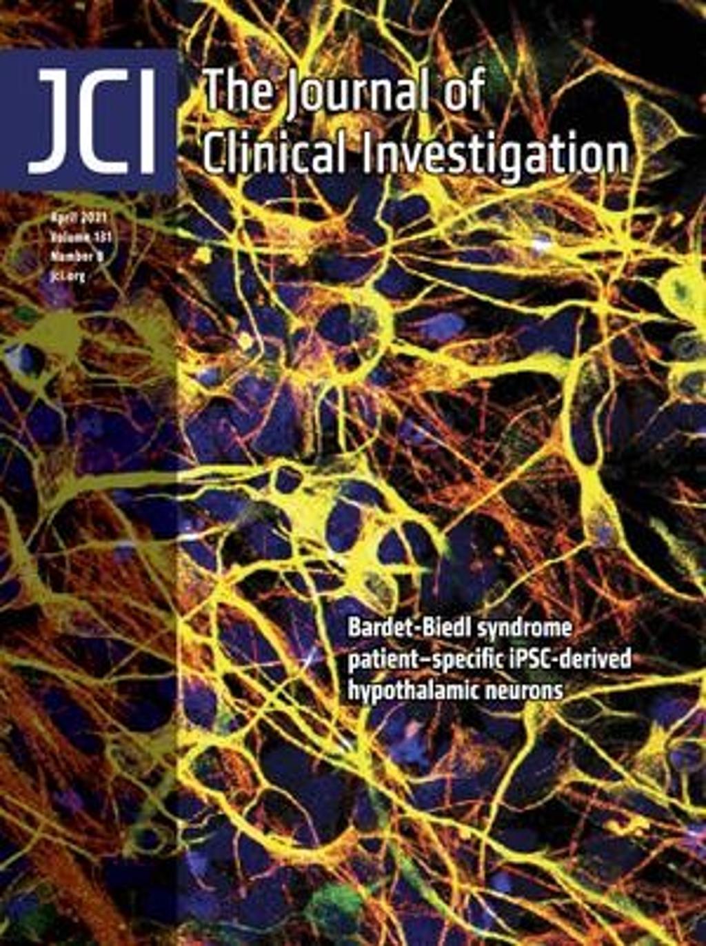  國際著名期刊《臨床研究雜誌》（Journal of Clinical Investigation）。圖／中國醫藥大學提供 