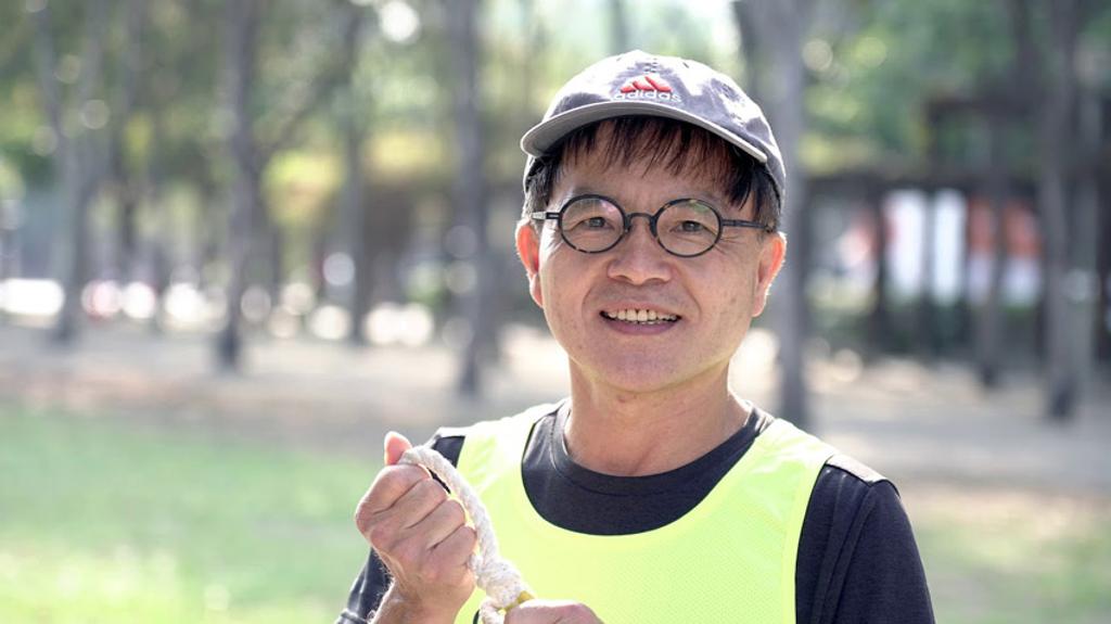 羅布森董事長汪世旭愛上跑步已經三十多年。圖／業者提供