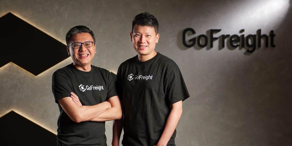 GoFreight兩位共同創辦人COO李彥霖（左起）、CEO陳威宇。圖／GoFreight提供