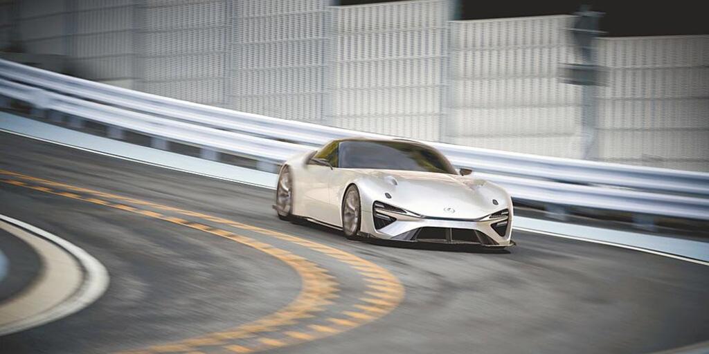 Lexus Electrified Sport Concept承襲自LFA超跑精神，是款極具魅力的電動未來跑車。圖／和泰汽車提供