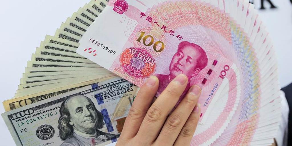 瑞士百達資產管理（Pictet）表示，隨著中國經濟走強以及美國停止升息，人民幣兌美元今年可能上漲5.5％。圖／中新社