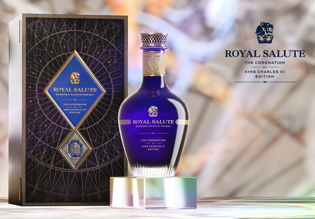 精選陳釀超過60年的頂級珍稀原酒「皇家禮炮王者加冕限定版國王查爾斯