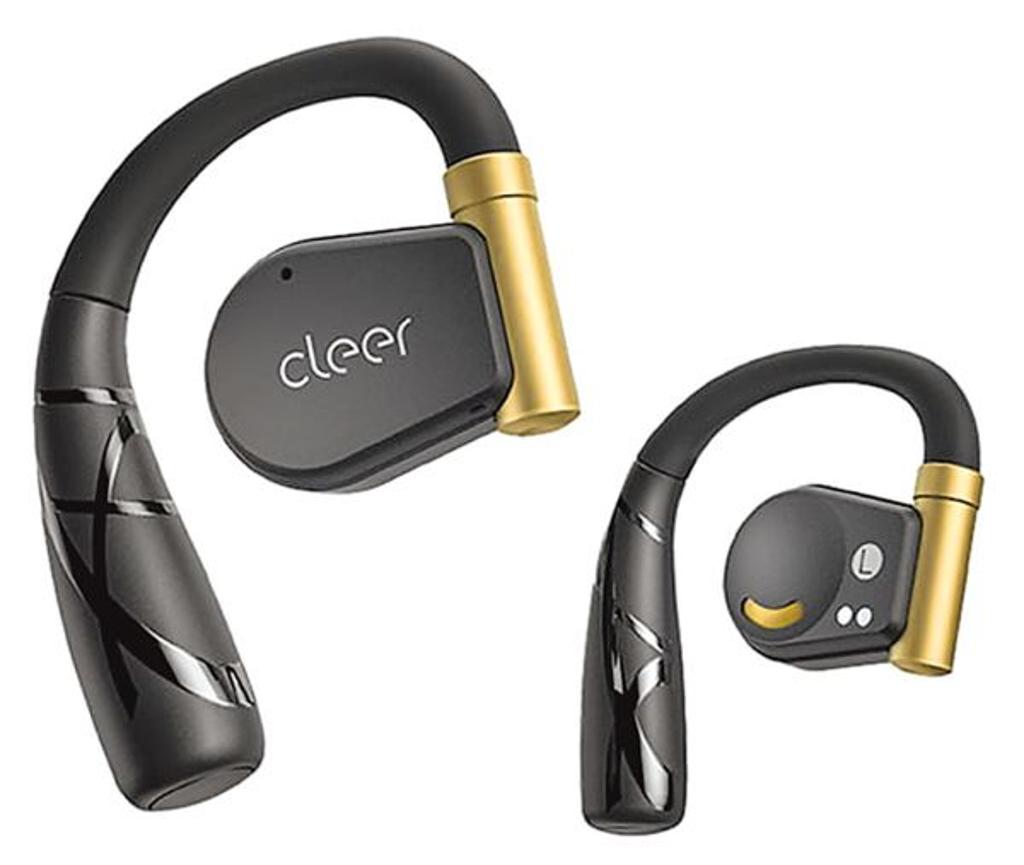Cleer開放式無線耳機Cleer ARC II（運動版／黑曜金），4680元。圖／思博特提供