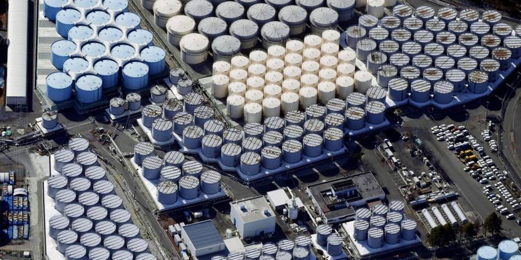 福島1廠核事故後，含氚廢水堆滿為患。圖/東電公司