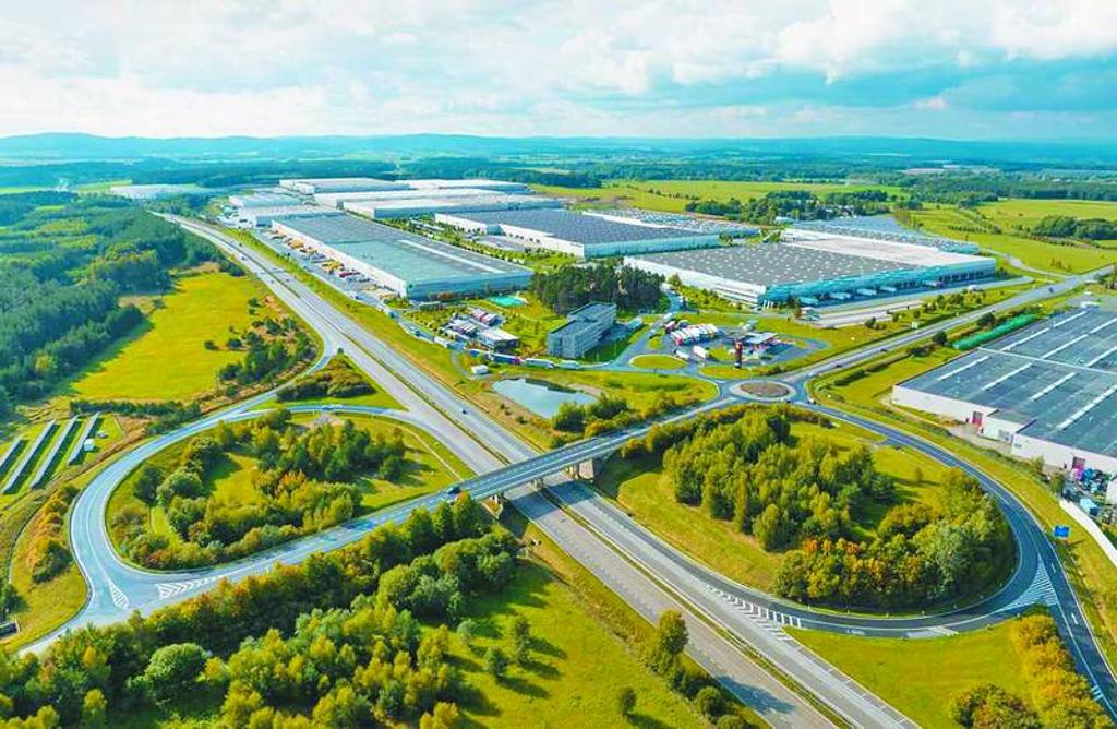 CTPark Bor位於捷克共和國西部，距離德國僅15公里，是電子商務、汽車和物流行業等企業跨境物流的理想地點。圖／業者提供