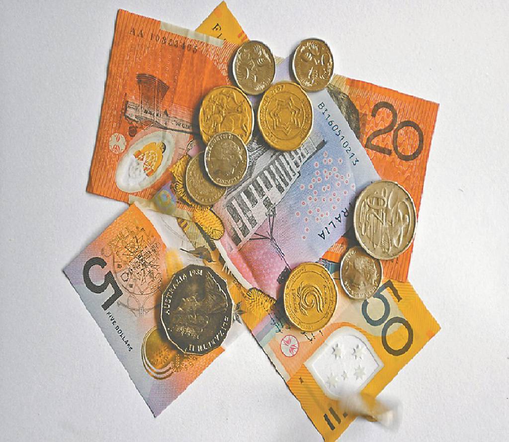 ●國銀表示，第四季將加速吸收澳幣。圖／美聯社
