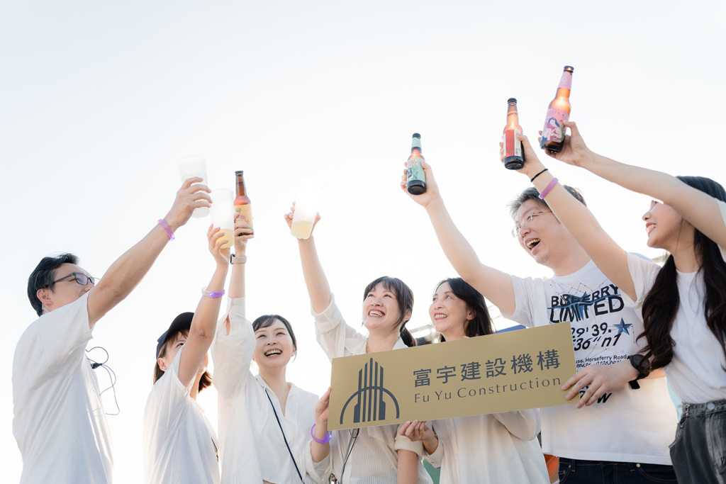 「富宇共好啤酒派對」日前11/4在帝國製糖廠台中營業所戶外廣場盛大登場。圖/業者提供