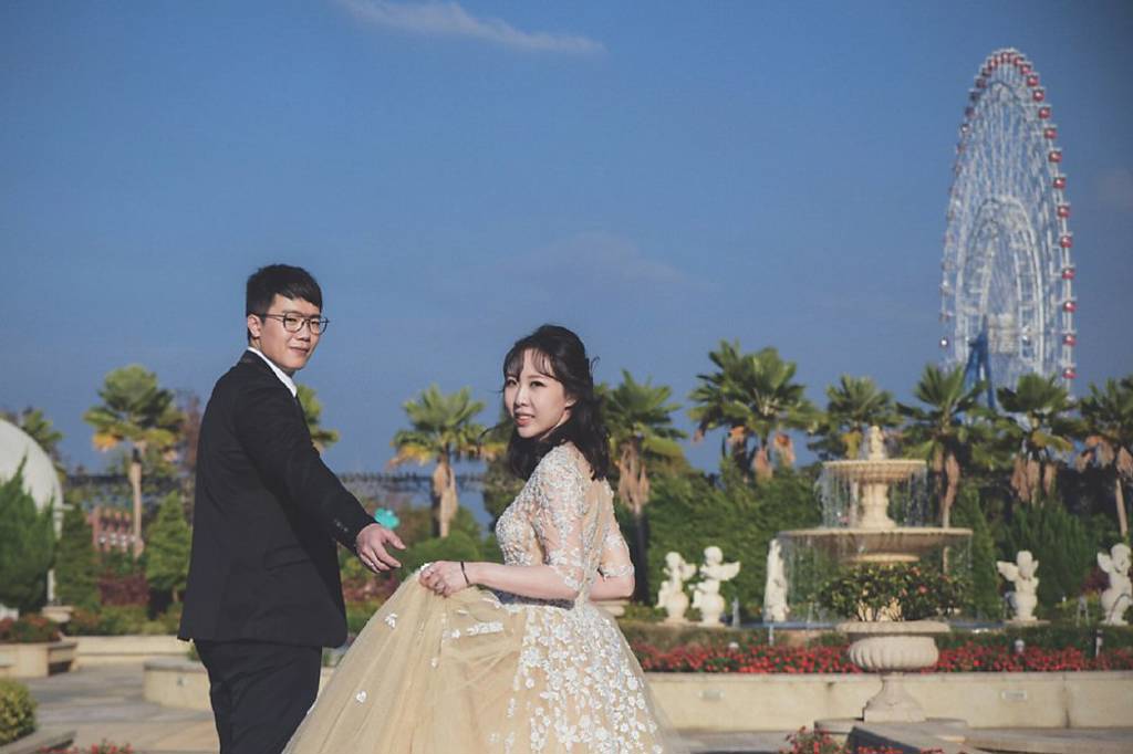 媒體報導：麗寶樂園渡假區一站式婚宴與各式夢幻場地提供新人婚紗拍攝