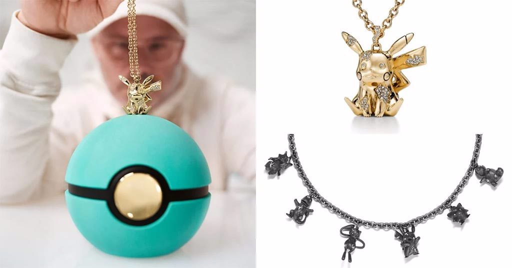 Tiffany & Arsham Studio & Pokémon聯名系列珠寶。圖／Tiffany & Co.