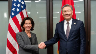 中美商務部長會談 明年第一季將舉行首次商貿小組對話