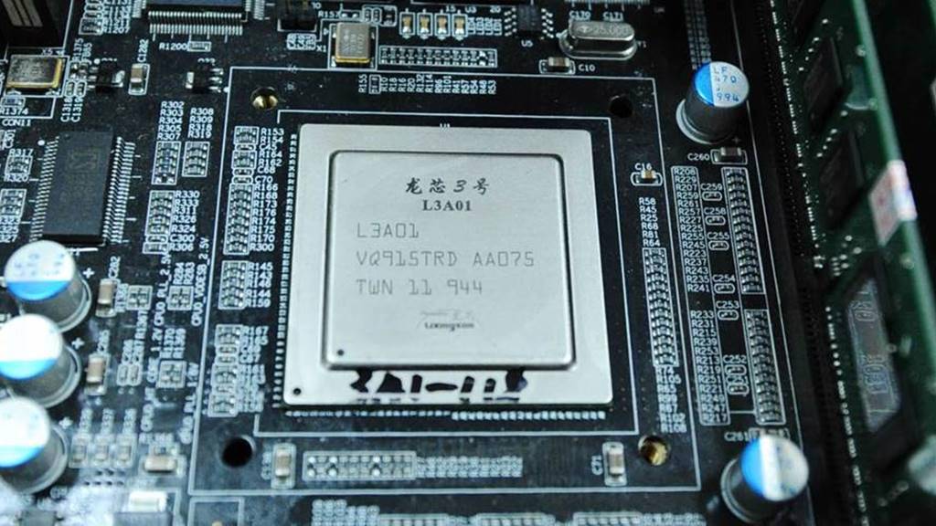 新一代大陸國產CPU「龍芯3A6000」28日在北京發布。圖／新華社