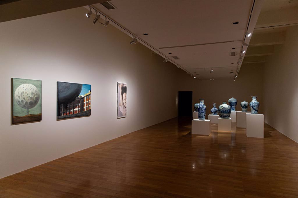 「2023台北雙年展：小世界」展區一景。圖／臺北市立美術館提供