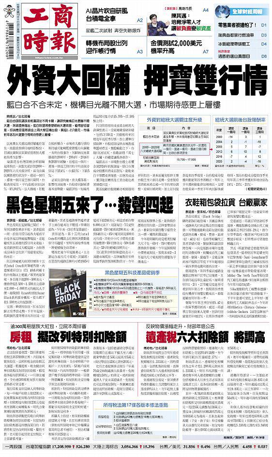 報紙新聞- 工商時報