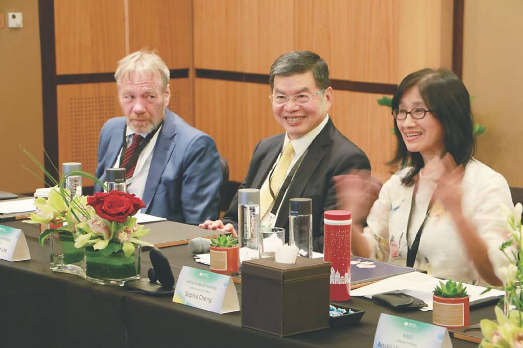 ●國泰金控總經理李長庚參與COP28。圖／國泰金提供