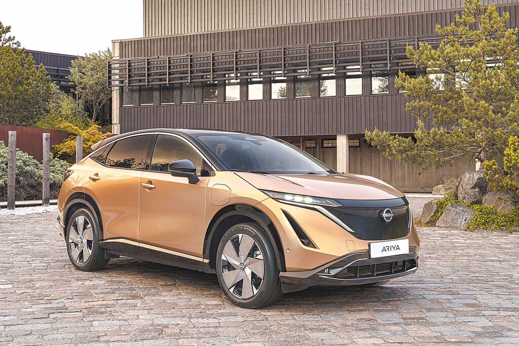 NISSAN新世代電動休旅ARIYA頗具跑格。圖/NISSAN提供