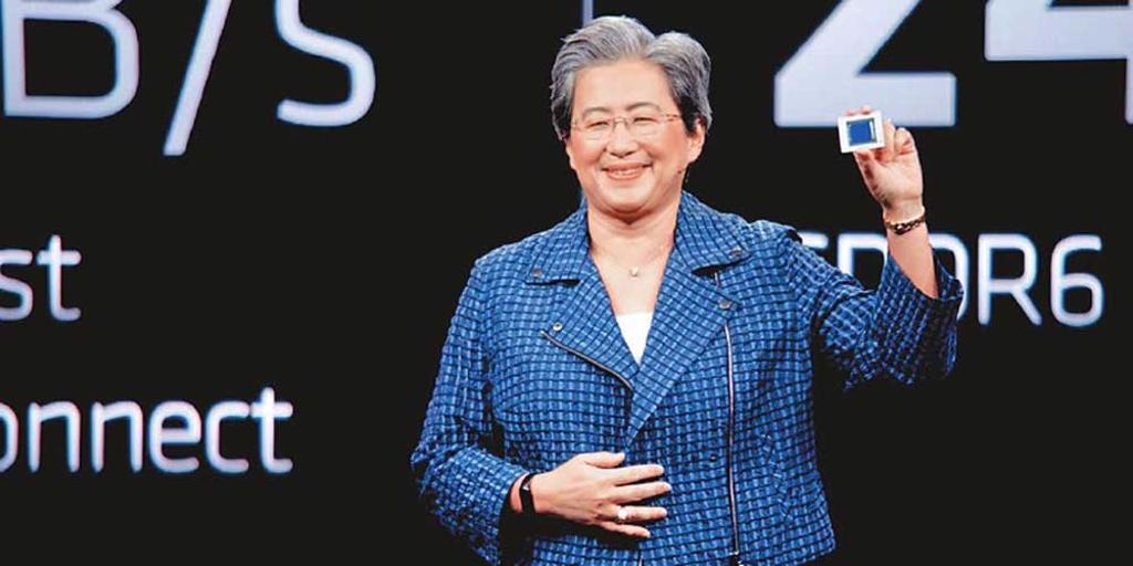 超微（AMD）董事長暨執行長蘇姿丰。圖／業者提供