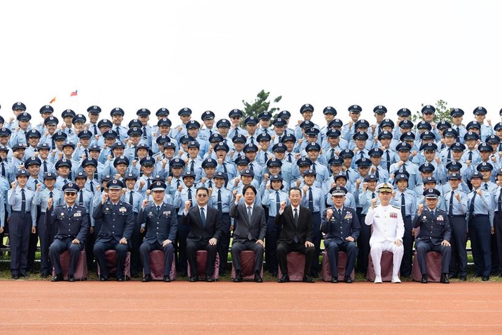 首主持三軍士官新生開學典禮  賴清德3點期勉籲保家衛國