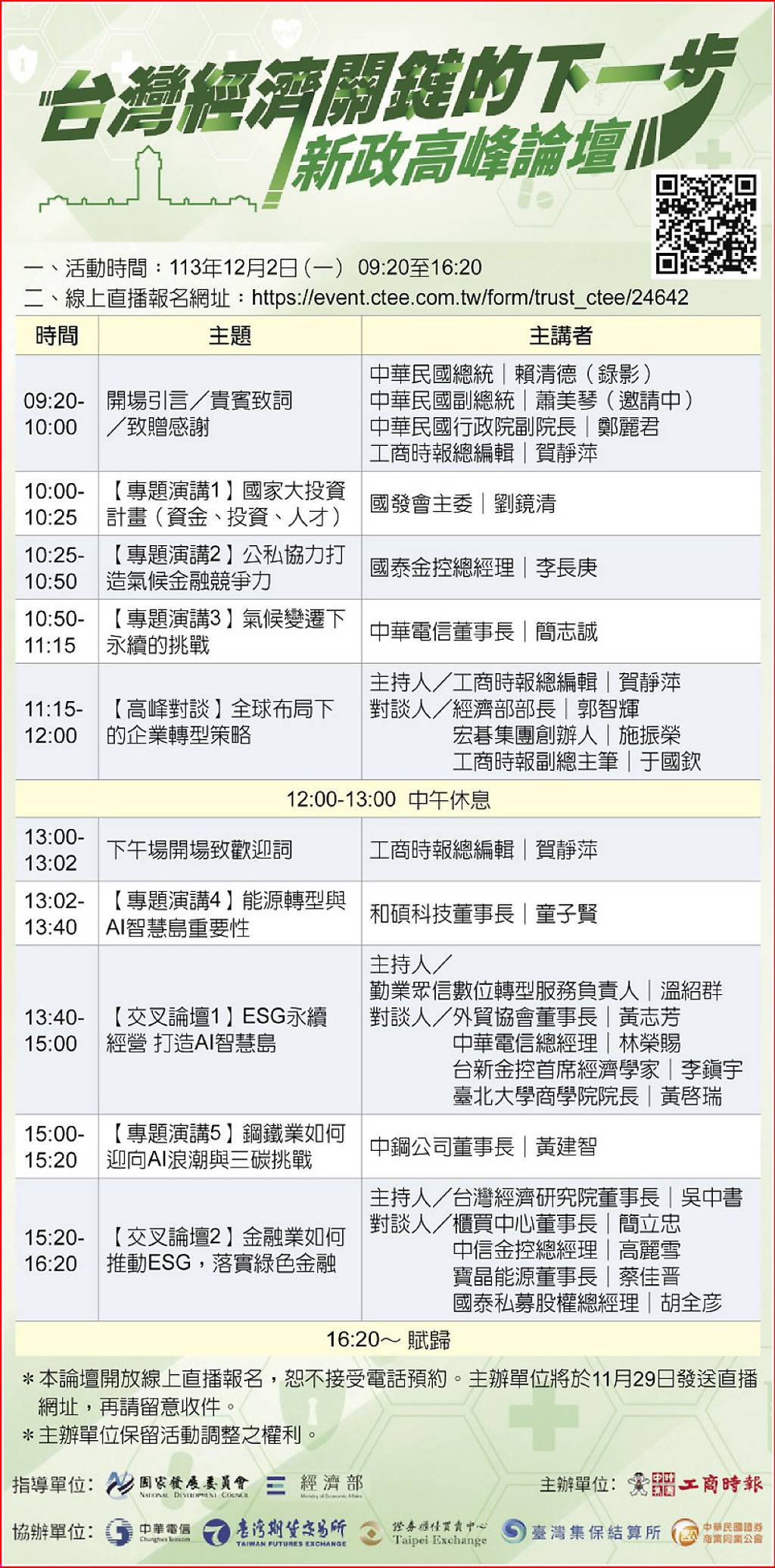 臺灣期貨交易所董事長吳自心：壯大資產管理期權不缺席- 日報- 工商時報