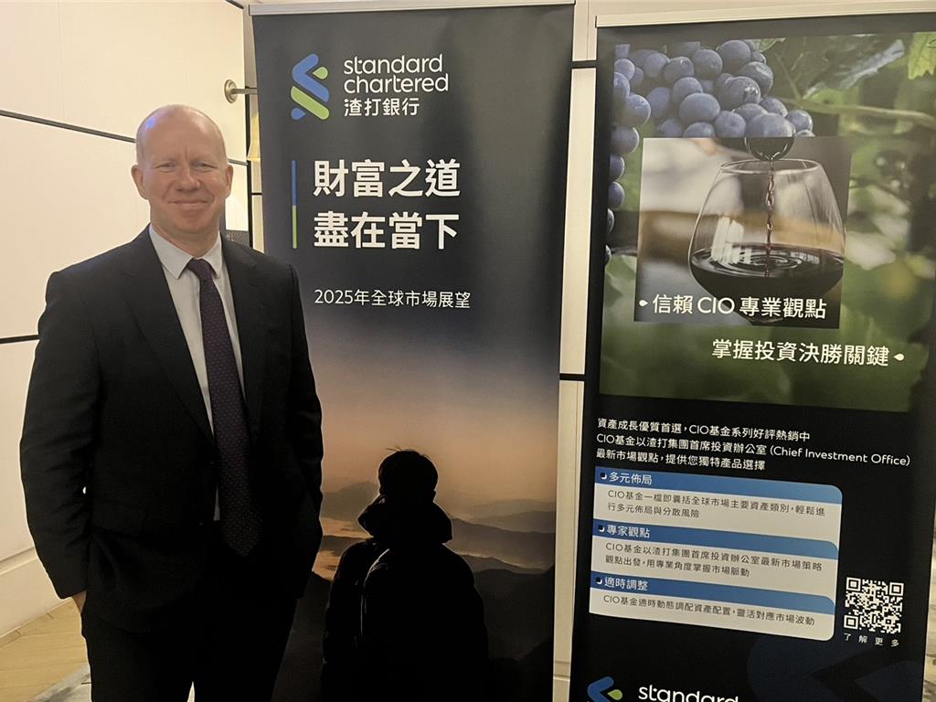 黃仁勳來台帶動台股反彈渣打銀首席投資總監布思哲：2025年看好股市表現- 金融- 工商時報