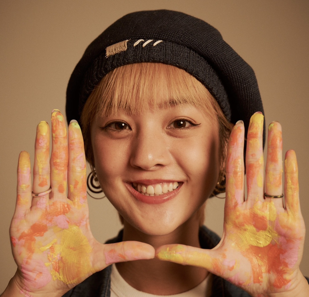 唇腭裂藝術家許馨云。圖/羅慧夫顱顏基金會提供