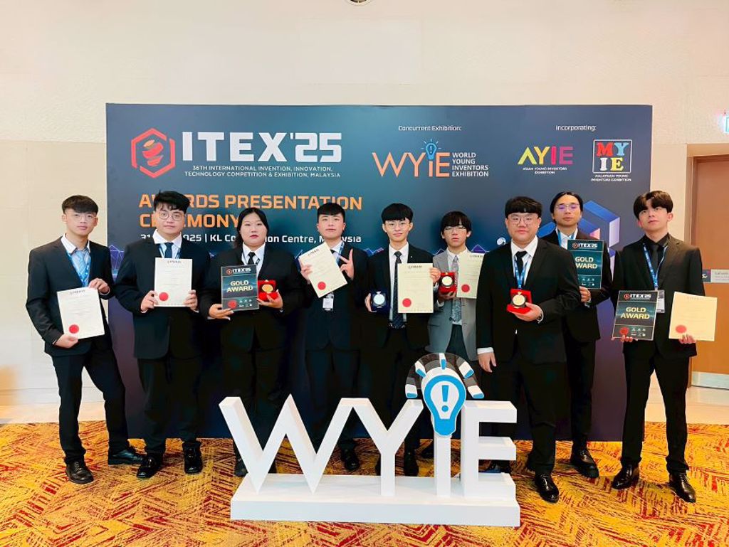 參賽作品全數獲獎！朝陽科大2025ITEX馬來西亞國際發明展創佳績