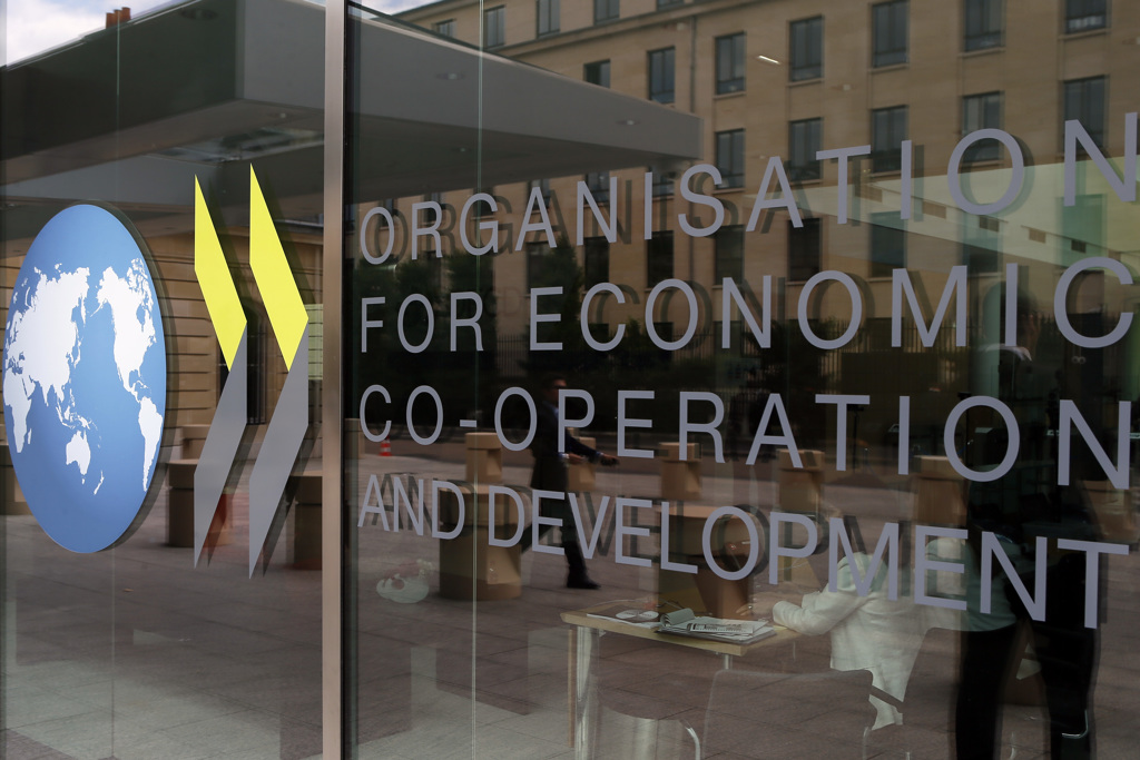 OECD下修全球經濟成長預測