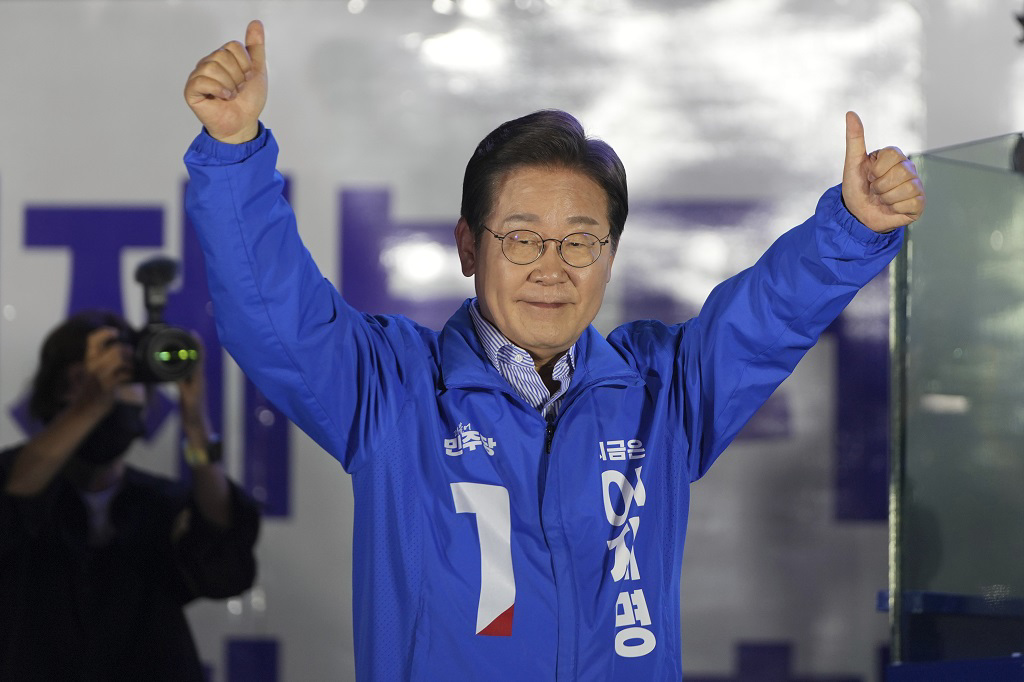 韓國媒體：李在明當選韓國總統