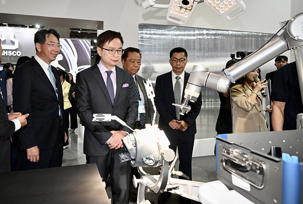 2025台灣國際醫療暨健康照護展登場 匯聚14國316家企業 展現大健康產業創新實力
