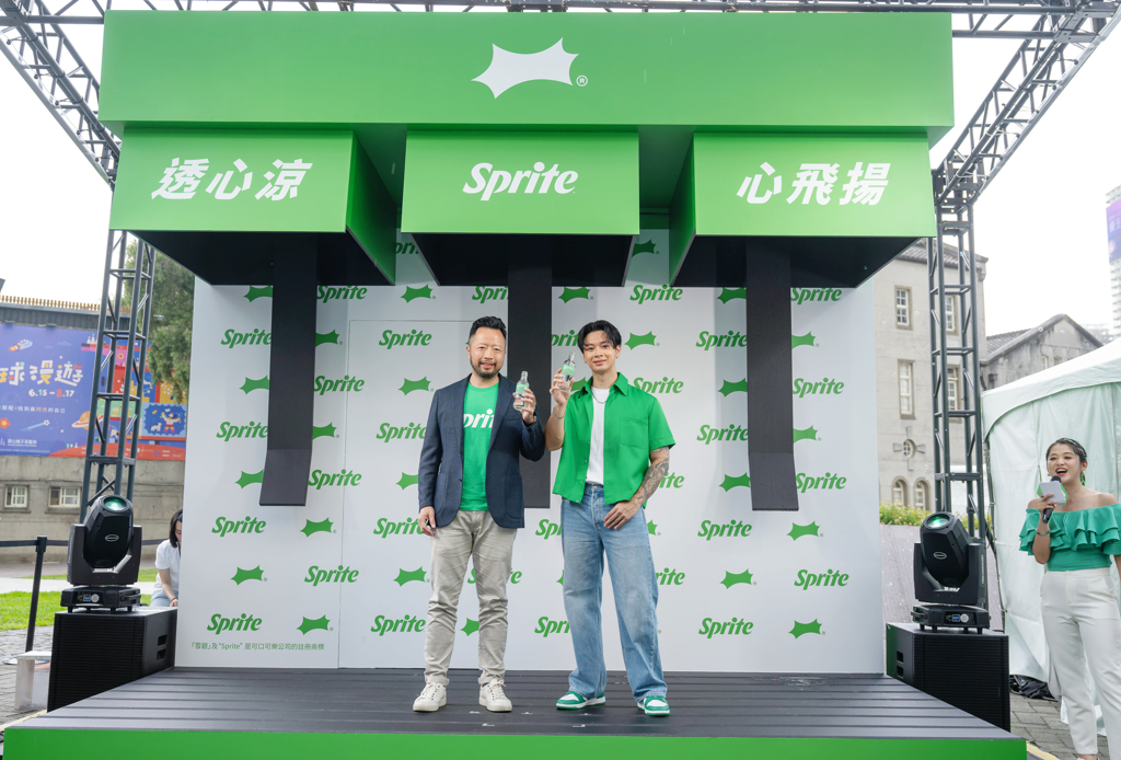 Sprite®酷爽祭 快閃華山  讓你今夏「透心涼 心飛揚」