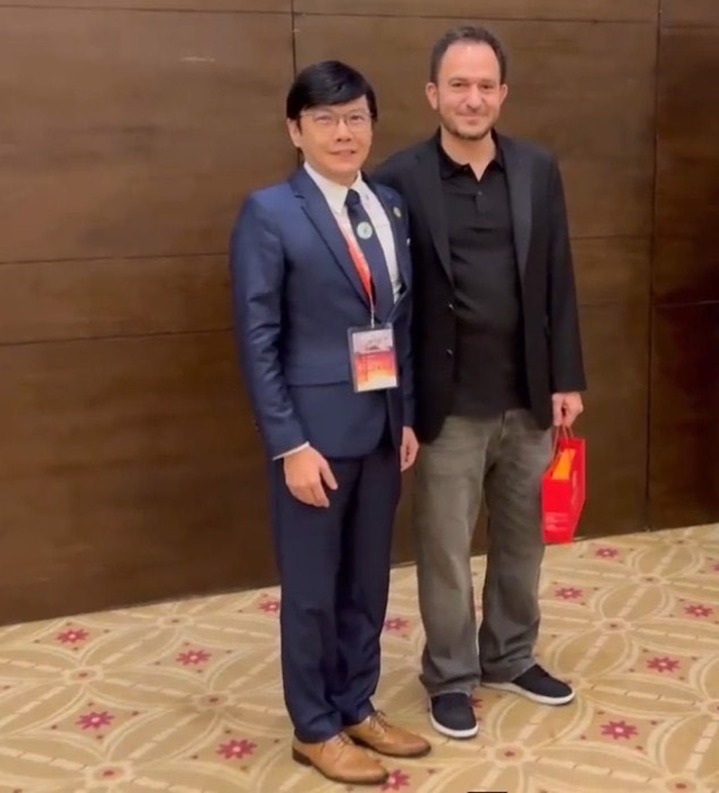 台灣柔術總會理事長蔡坤龍攜手約旦奧會主席 增進體育交流及外交