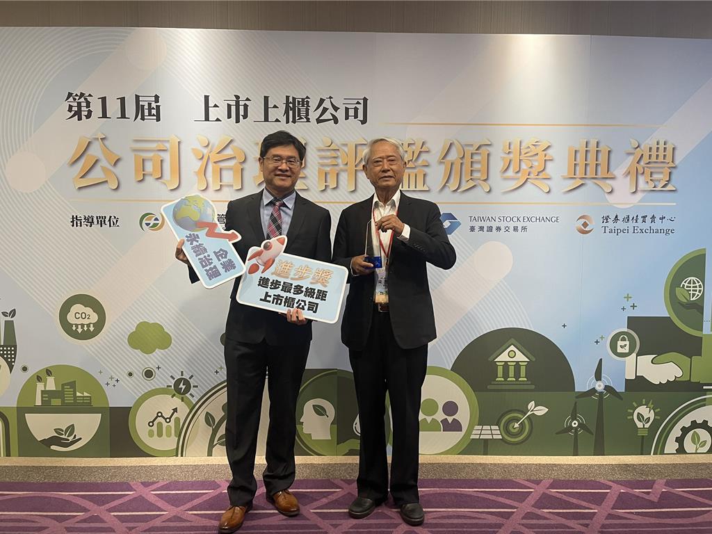 志聖入選第十一屆公司治理評鑑「進步最多級距上市櫃公司」榜單- 產業- 工商時報