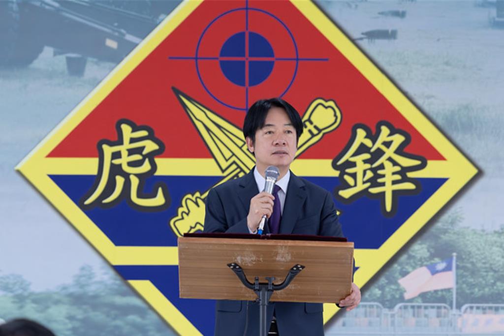 勗勉砲兵指揮部 賴清德：改善國軍福利待遇無後顧之憂