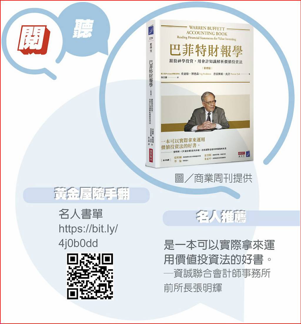 巴菲特財報學以會計深入了解價值投資- 日報- 工商時報