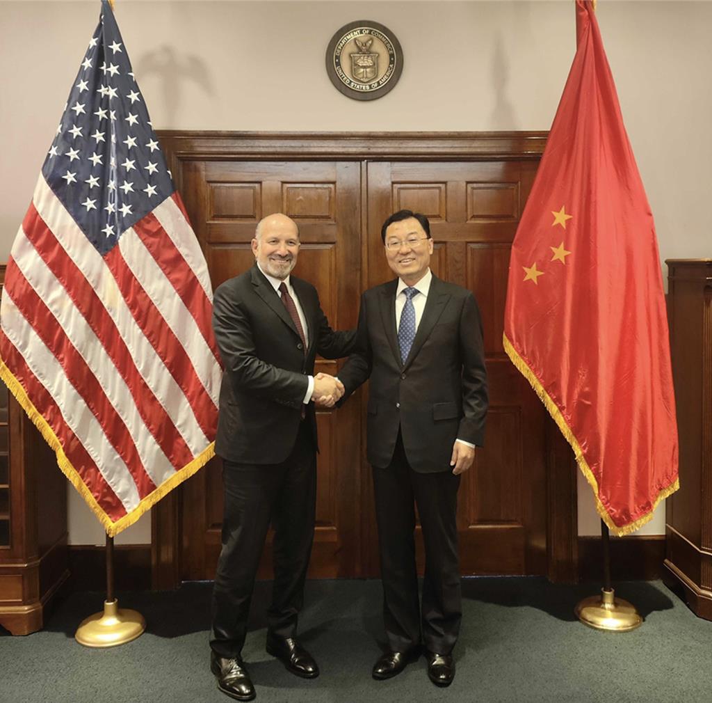 關鍵時刻陸駐美大使謝鋒會見美國商務部長盧特尼克- 兩岸- 工商時報