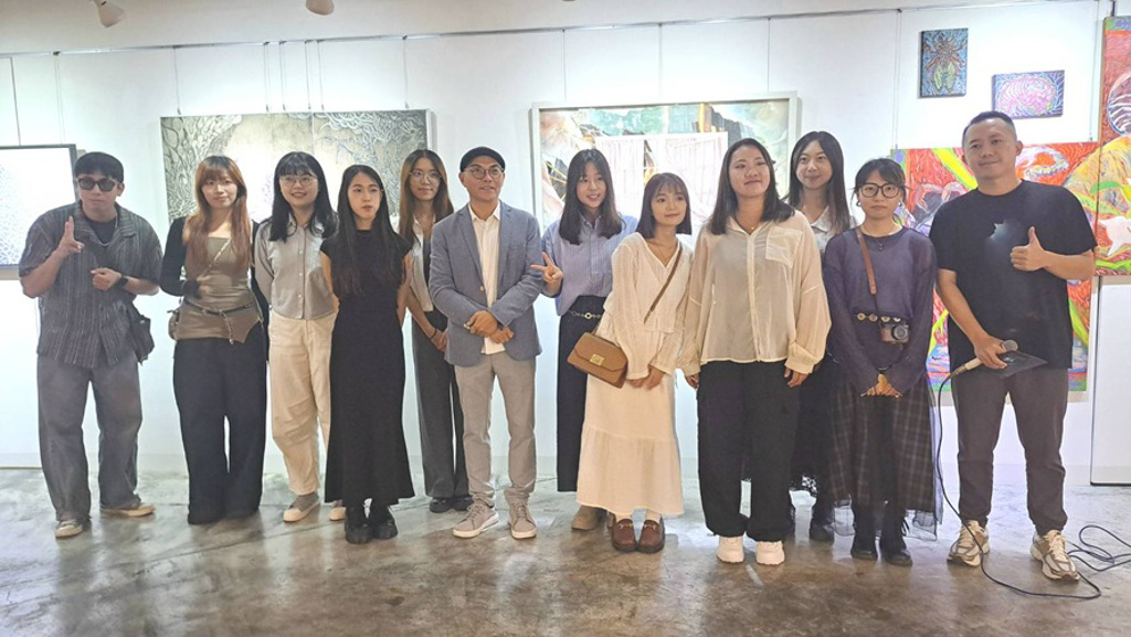 雄崗美術館舉辦Z世代百花齊放聯展