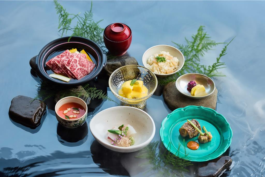 日勝生加賀屋天翔廳「夏野」旬節會席料理 致敬夏日原野自然恩澤
