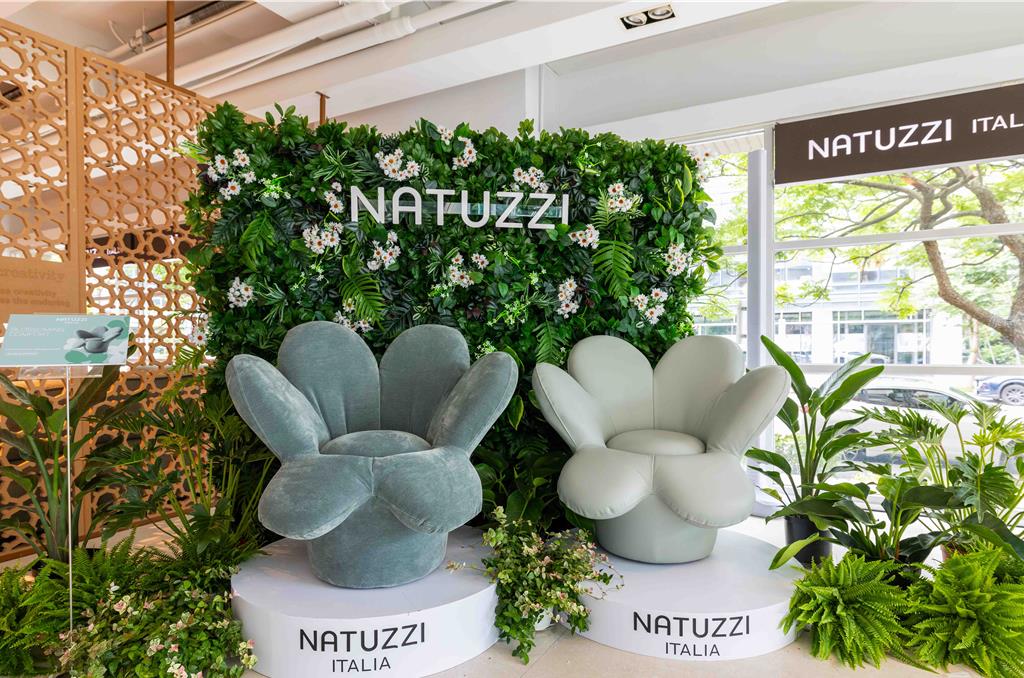 NATUZZI內湖旗艦店斥資3千萬改裝 「花瓣椅」全球首賣