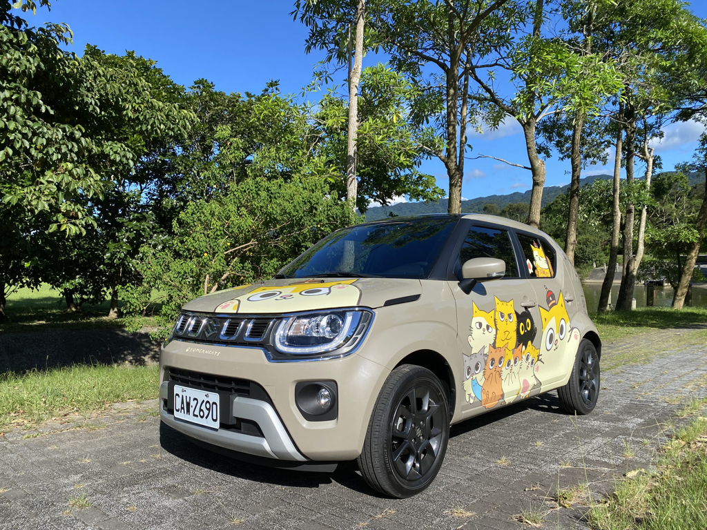 試車報告》無敵可愛 節能稱雄       SUZUKI黃阿瑪X IGNIS限量聯名款 