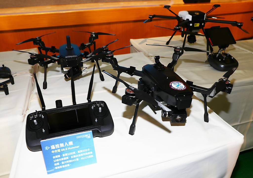 中光電 啖國防部無人機標案